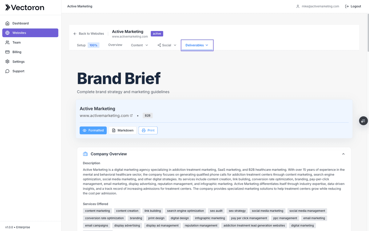 Brand Brief & Positioning