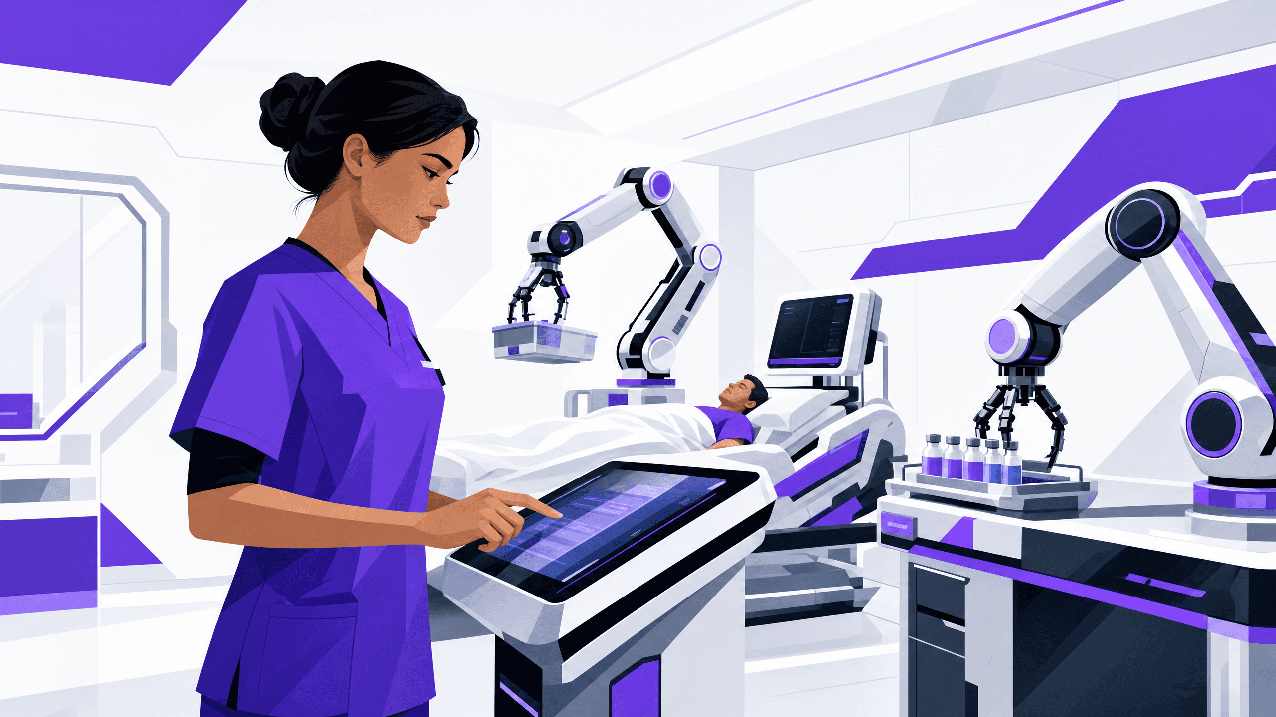 Automation in US Healthcare Transforming Nursing and Operations Fast