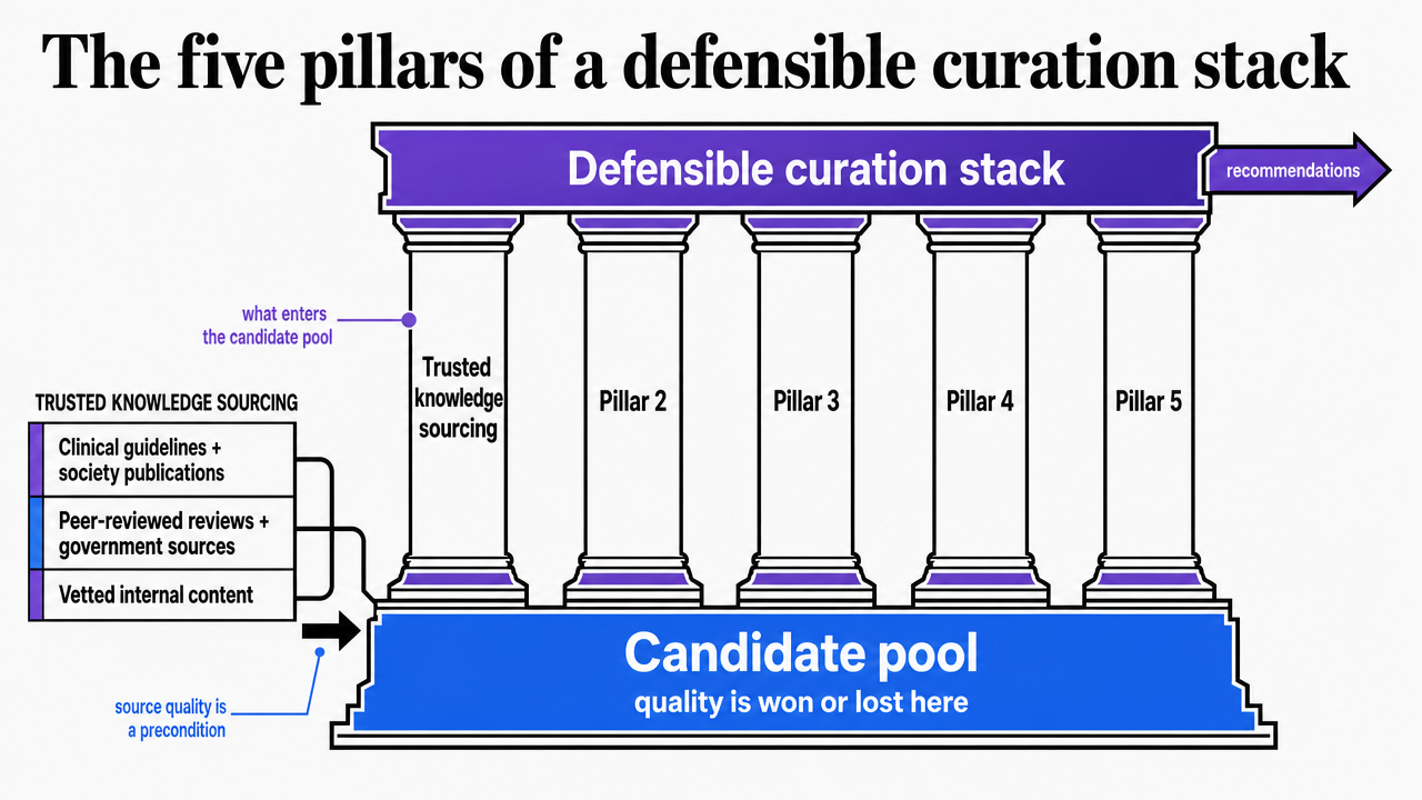 Visualize the five governing pillars introduced in this section so readers can anchor the subsections that follow