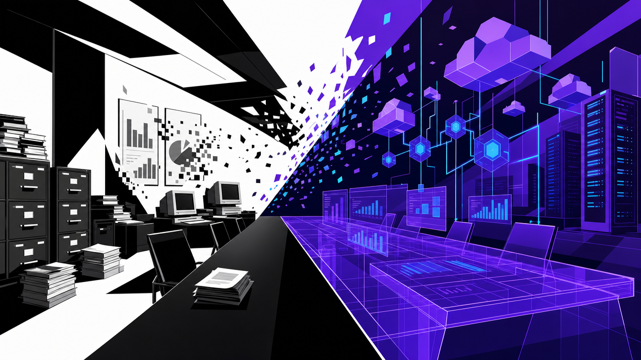Illustration representing 2024 Cloud and AI Business Survey