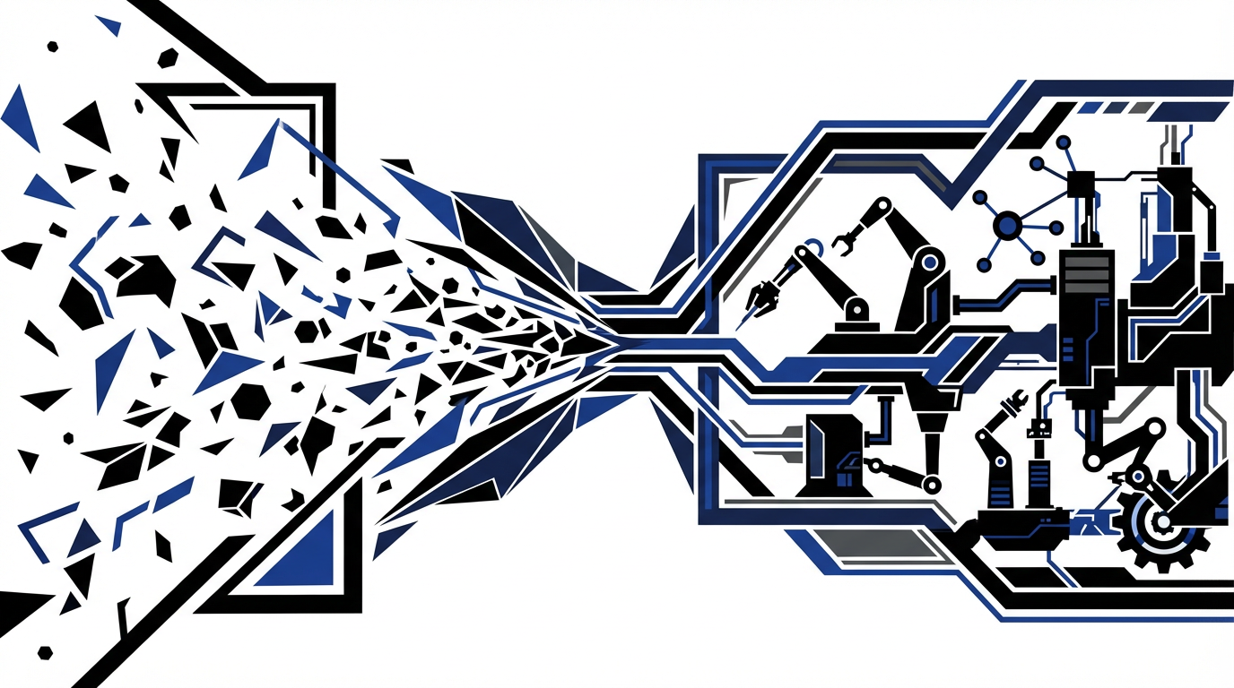 Illustration representing From Keywords to Autonomous Workflows