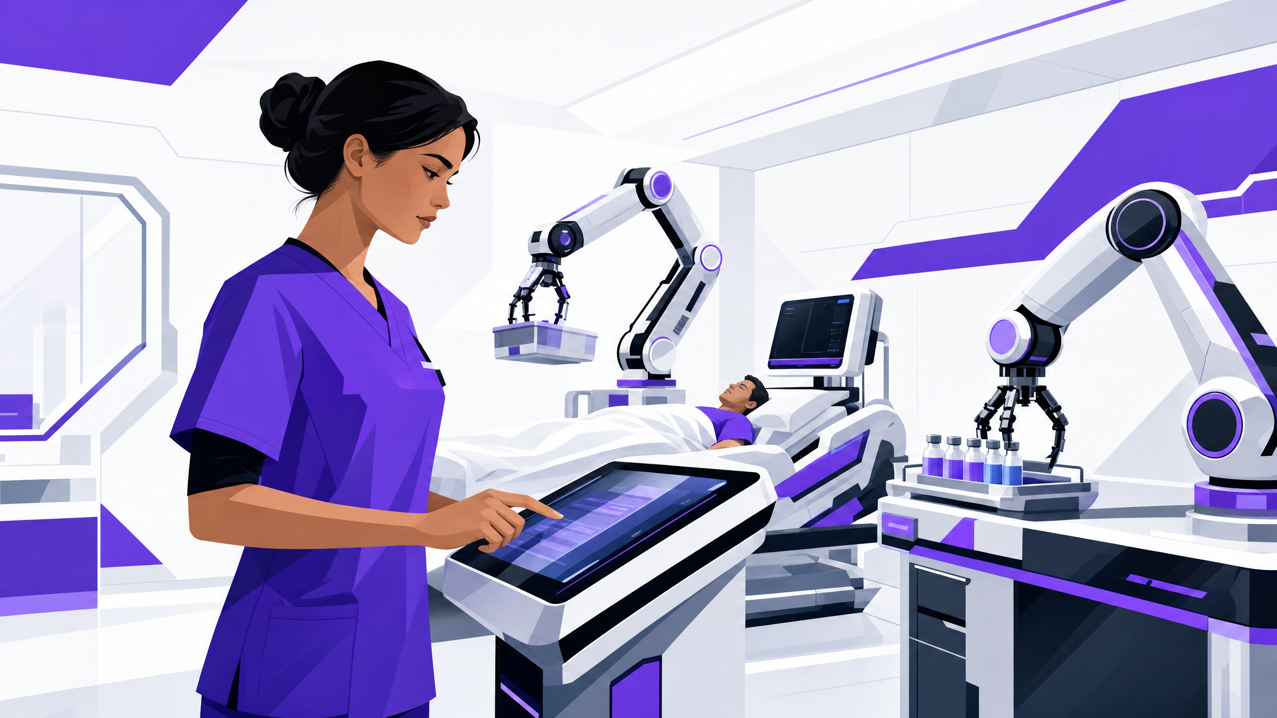Automation in US Healthcare Transforming Nursing and Operations Fast