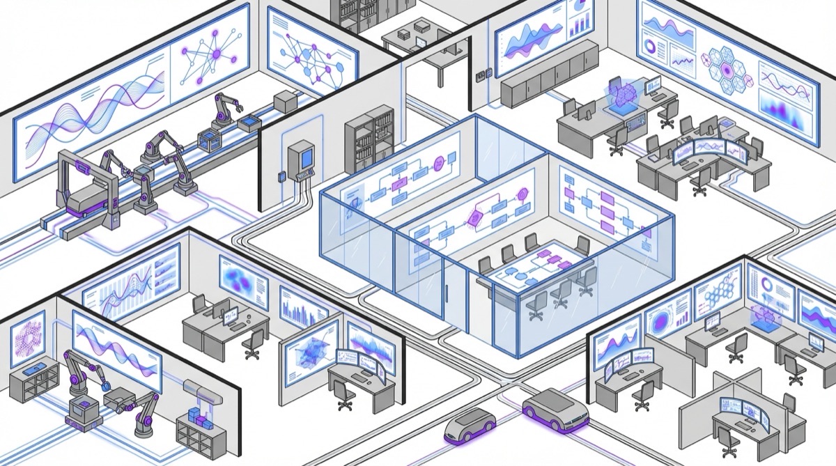 Illustration representing Enterprise Adoption of the Best AI Tools for Business Reaches 88% in 2025