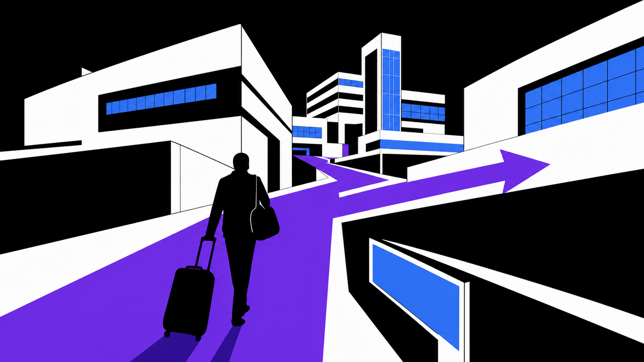 Illustration representing Direct-to-Consumer Hospital Advertising and Domestic Medical Tourism