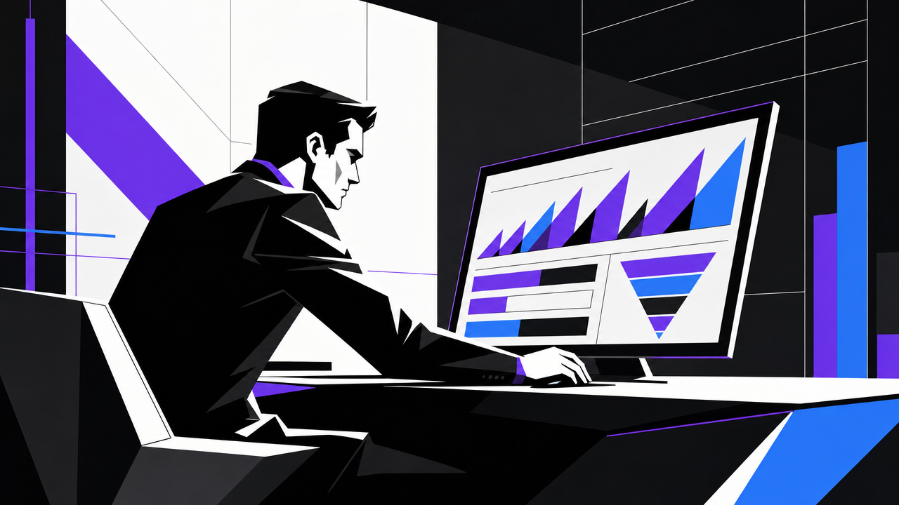 Illustration representing Developing a conversion rate optimization framework for digital retailers