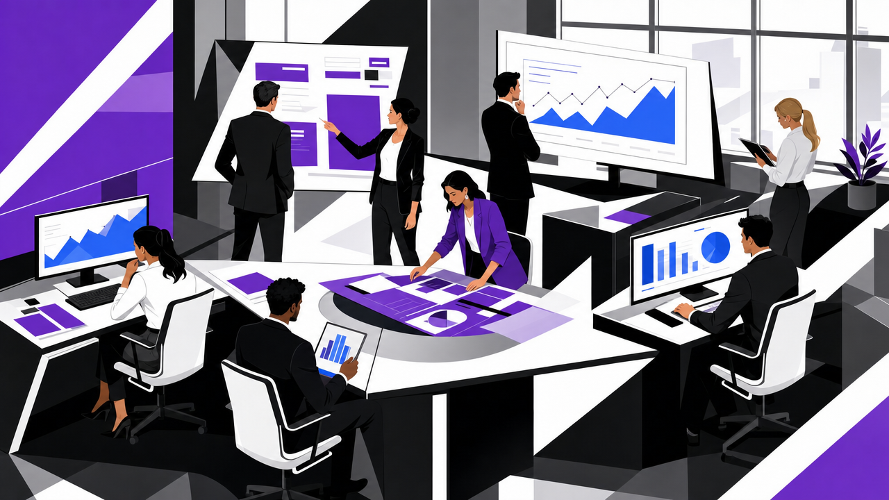 Illustration representing 3. Decentralized Location-Level Marketing Teams