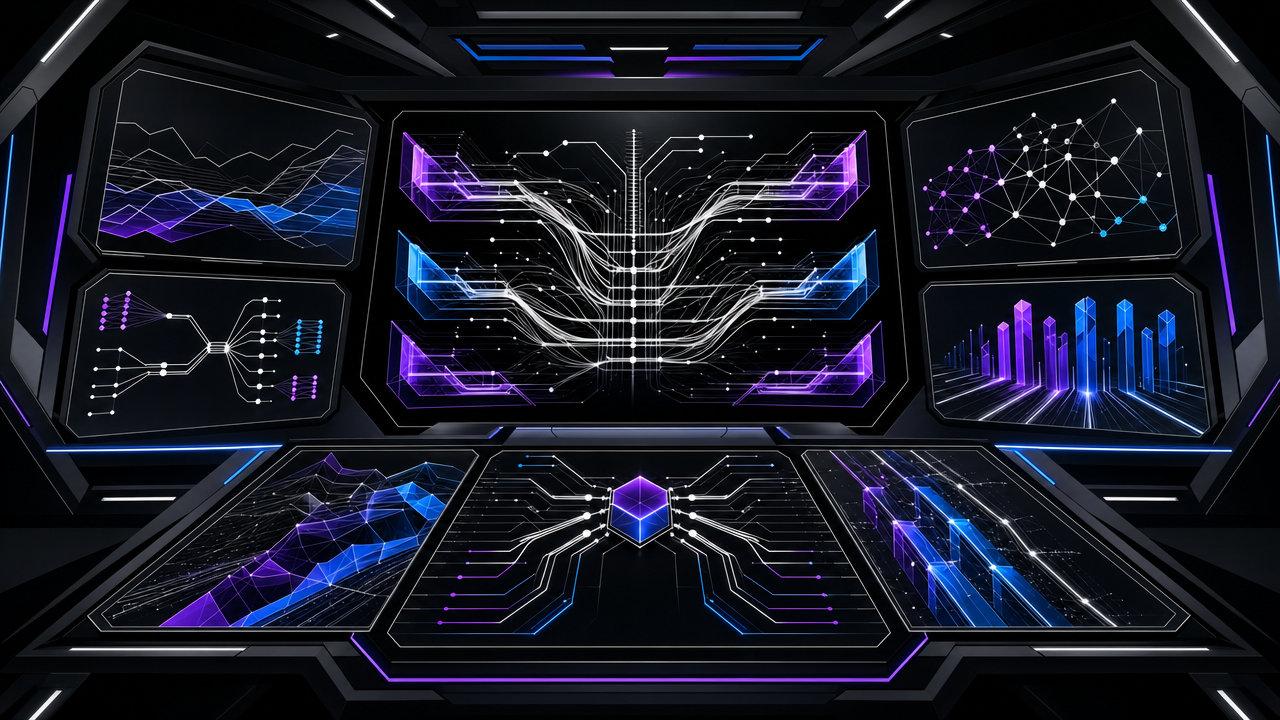 Illustration representing 5. AI-Orchestrated Marketing Operating Systems