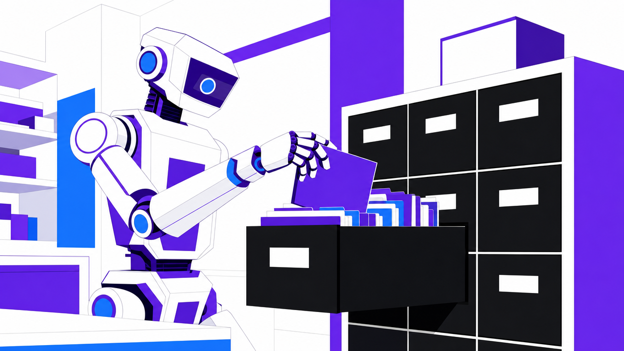 Illustration representing 1. UiPath: RPA for Administrative Workflows