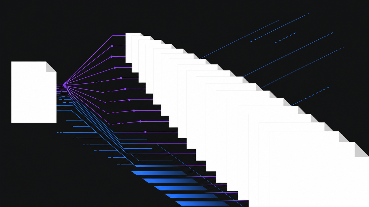 Illustration representing Engineering Content Volume and Quality at Scale