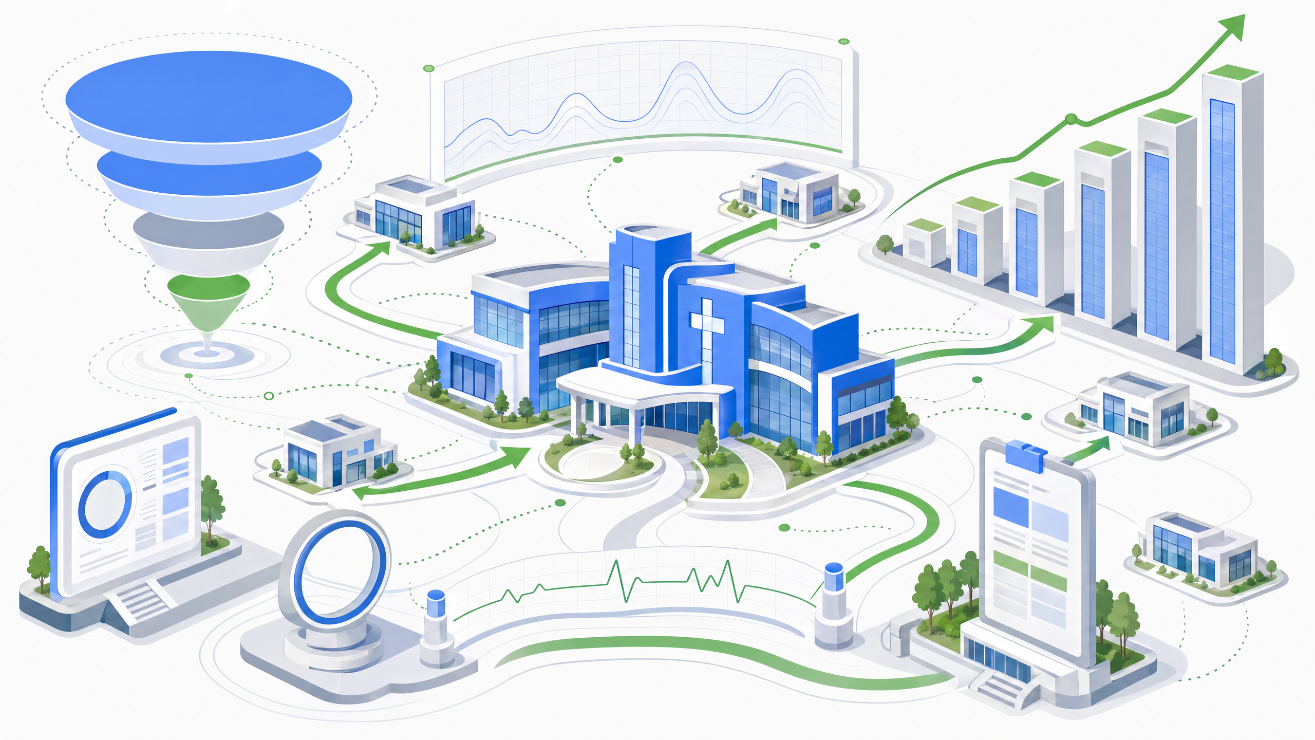 Healthcare marketing strategy for patient growth and cost control