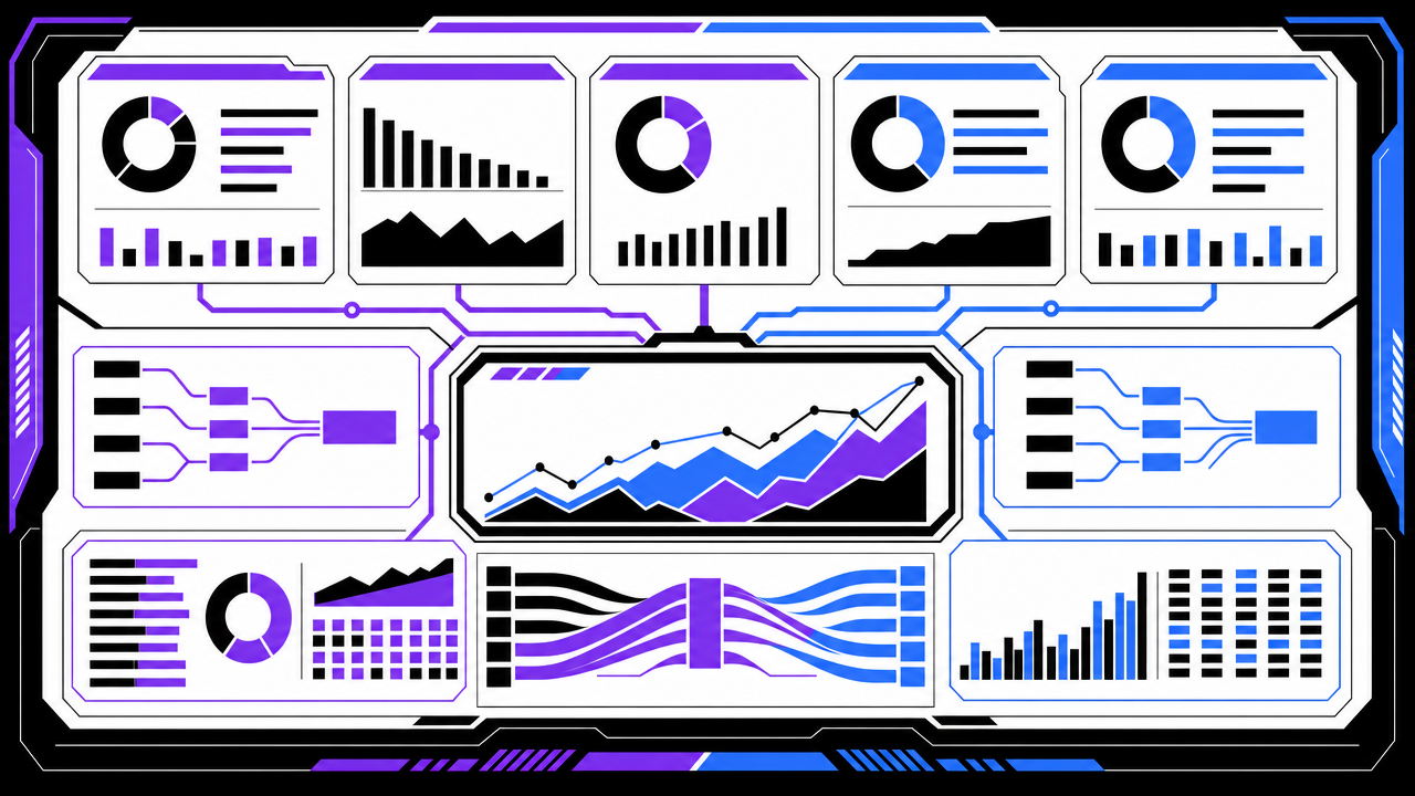 Illustration representing Measuring ROI: CAC, LTV, and Attribution Models