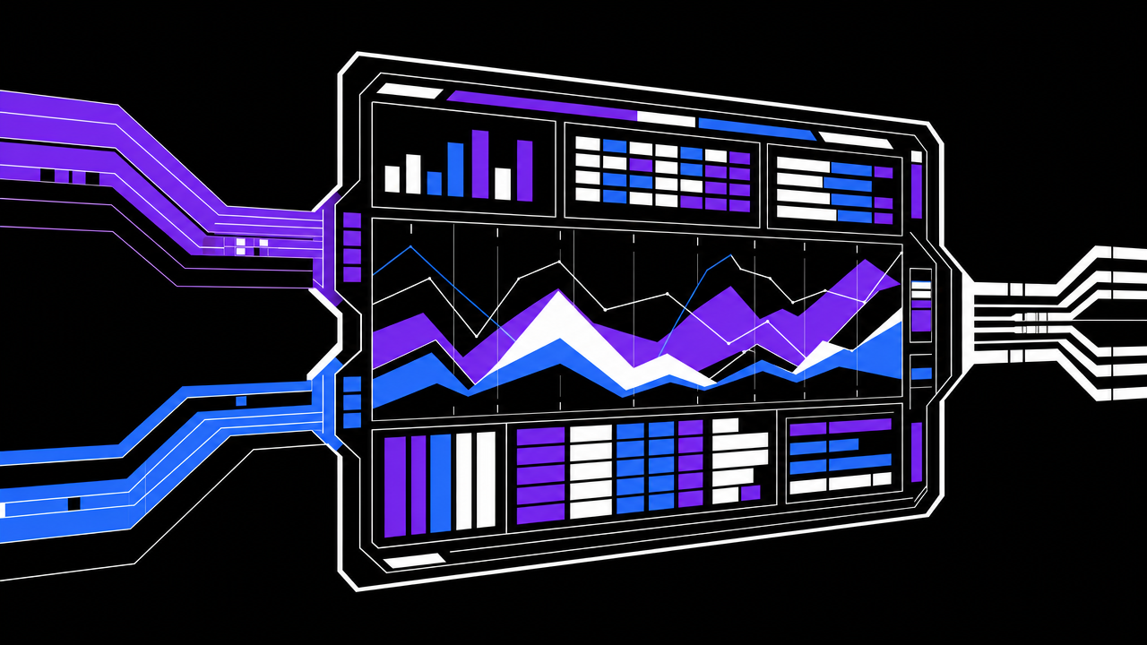Illustration representing Connecting GA4, Search Console, and Ads