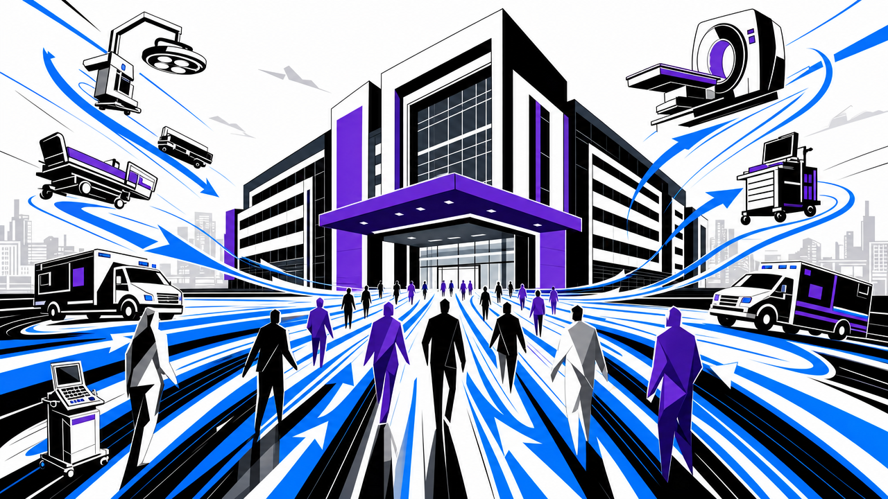 Illustration representing The impact of marketing strategies in healthcare systems