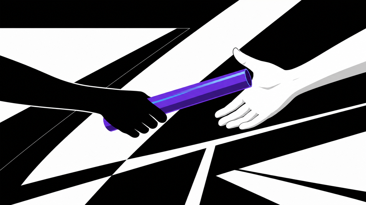Illustration representing Swim Lanes, Roles, and Handoff Points