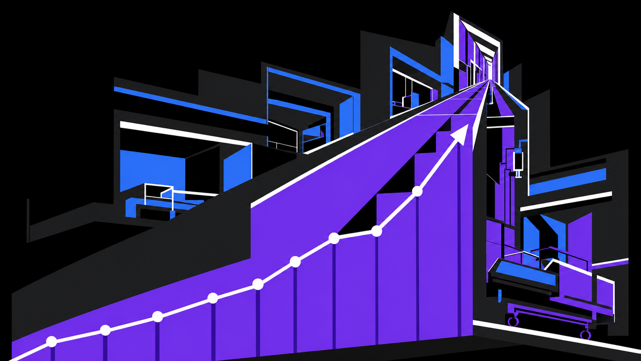 Illustration representing The Experience-Revenue Link in Hospital Data